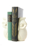 Natural Soapstone Wise Owl Bookends Default Title