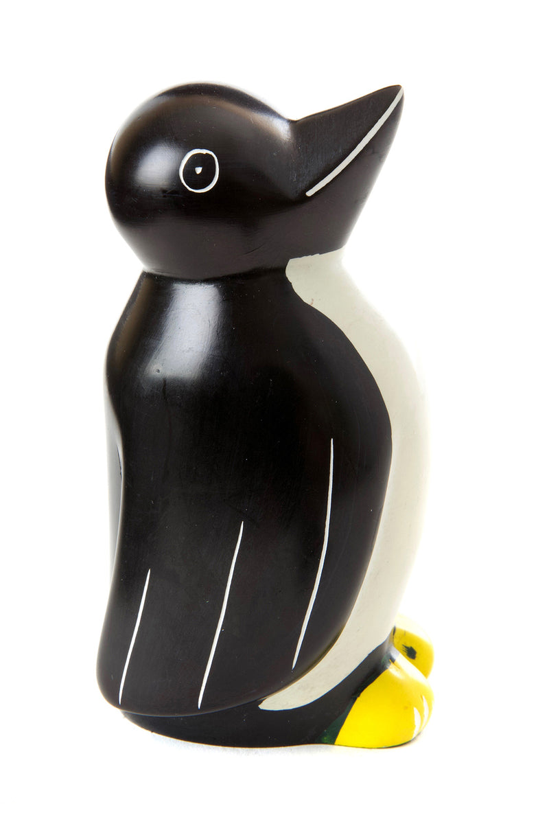 Soapstone Proud Penguin Sculpture Default Title