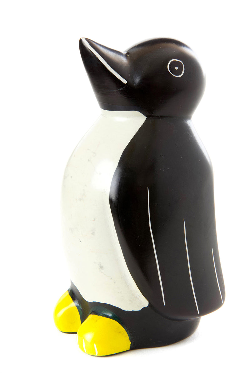 Soapstone Proud Penguin Sculpture Default Title