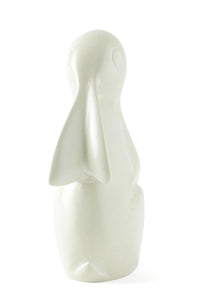 Small Natural Soapstone Singing Bunny Rabbits RM62D  Small Bunny
