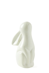 Small Natural Soapstone Singing Bunny Rabbits RM62D  Small Bunny