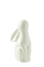 Small Natural Soapstone Singing Bunny Rabbits RM62D  Small Bunny