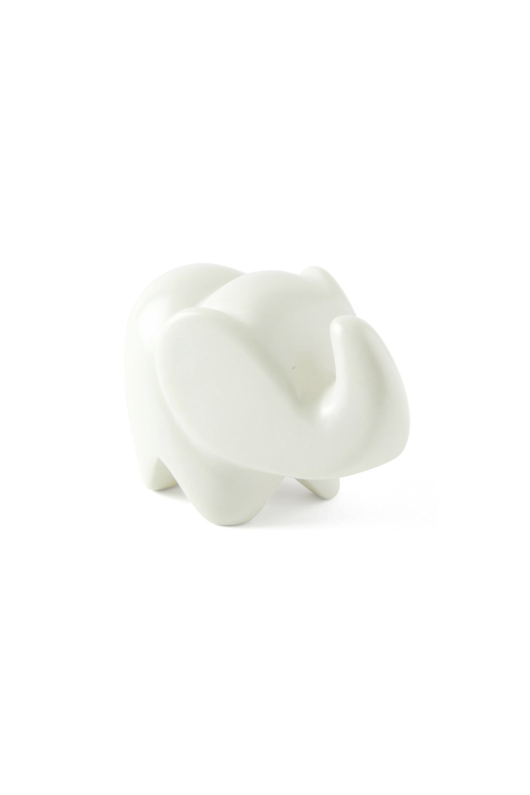 Small Natural Soapstone Cherub Elephant Default Title