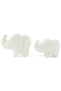 Small Natural Soapstone Cherub Elephant Default Title