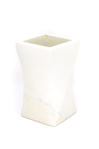 Whorled Natural Soapstone Storage Cup