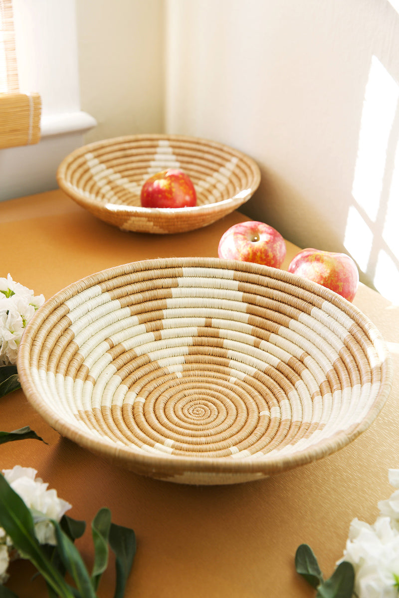 Large Rwandan Sisal Songa Star Basket