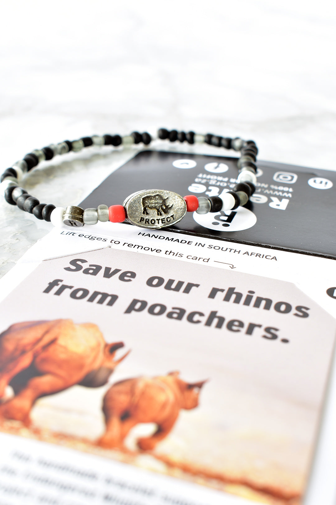 Save the rhino necklace sale