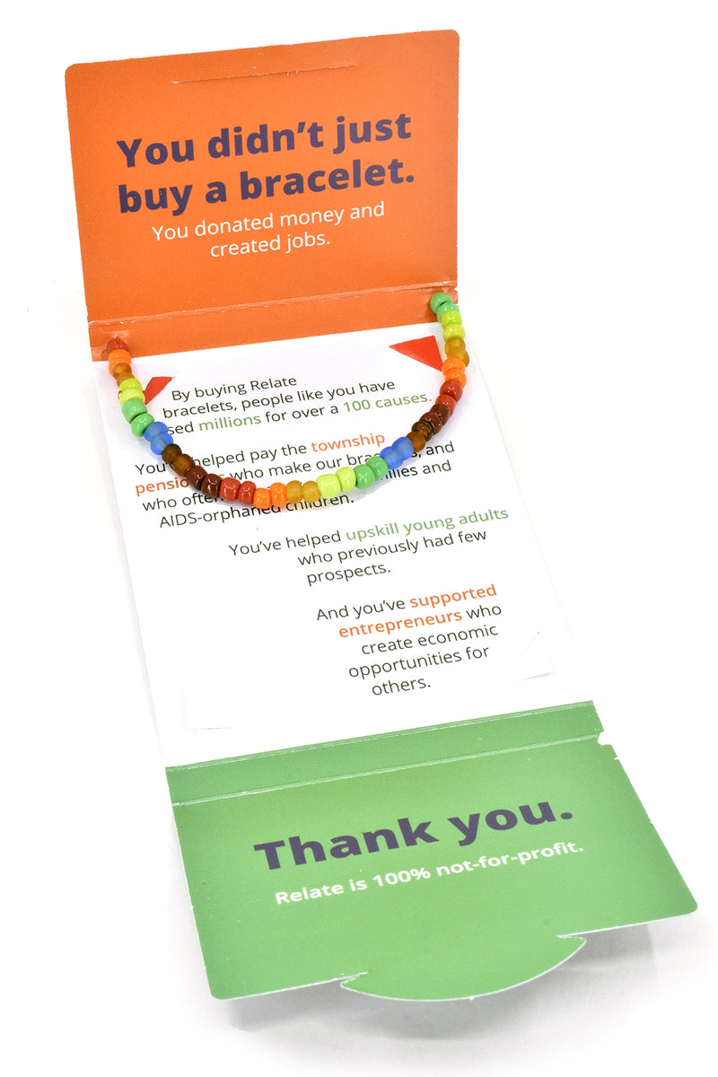 <b>Protect a Child from Malaria</b> South African Relate Cause Bracelet