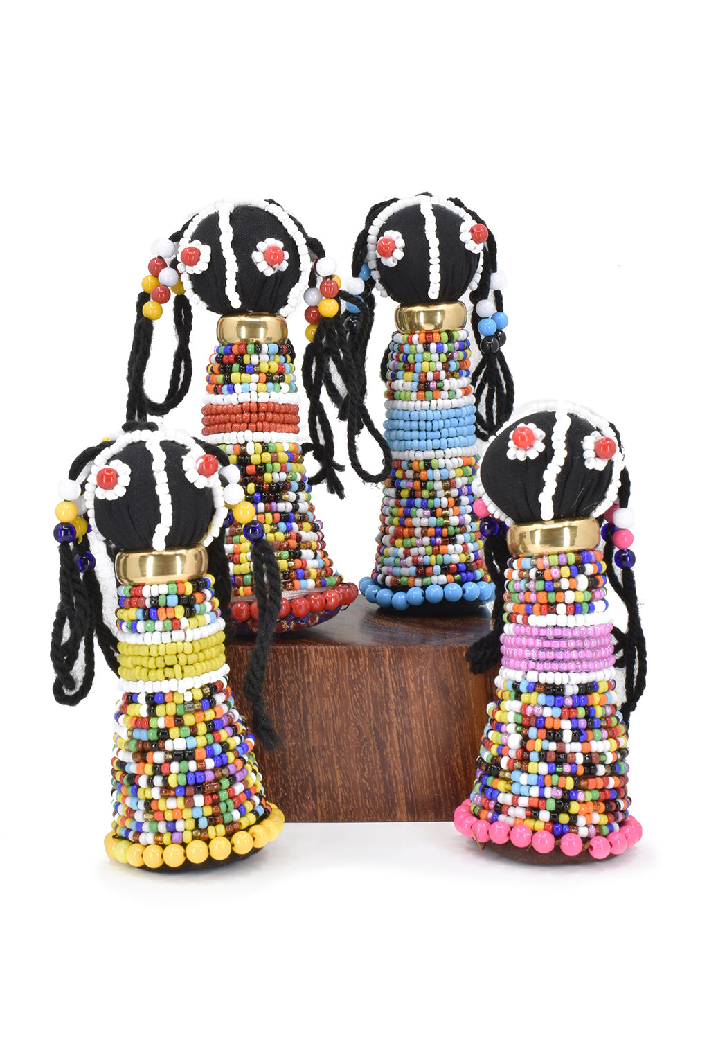 Large South African Ndebele Doll Sculpture