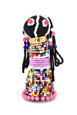 Large South African Ndebele Doll Sculpture