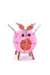Patmore's <i>When Pigs Fly</i> Beadwork Sculpture