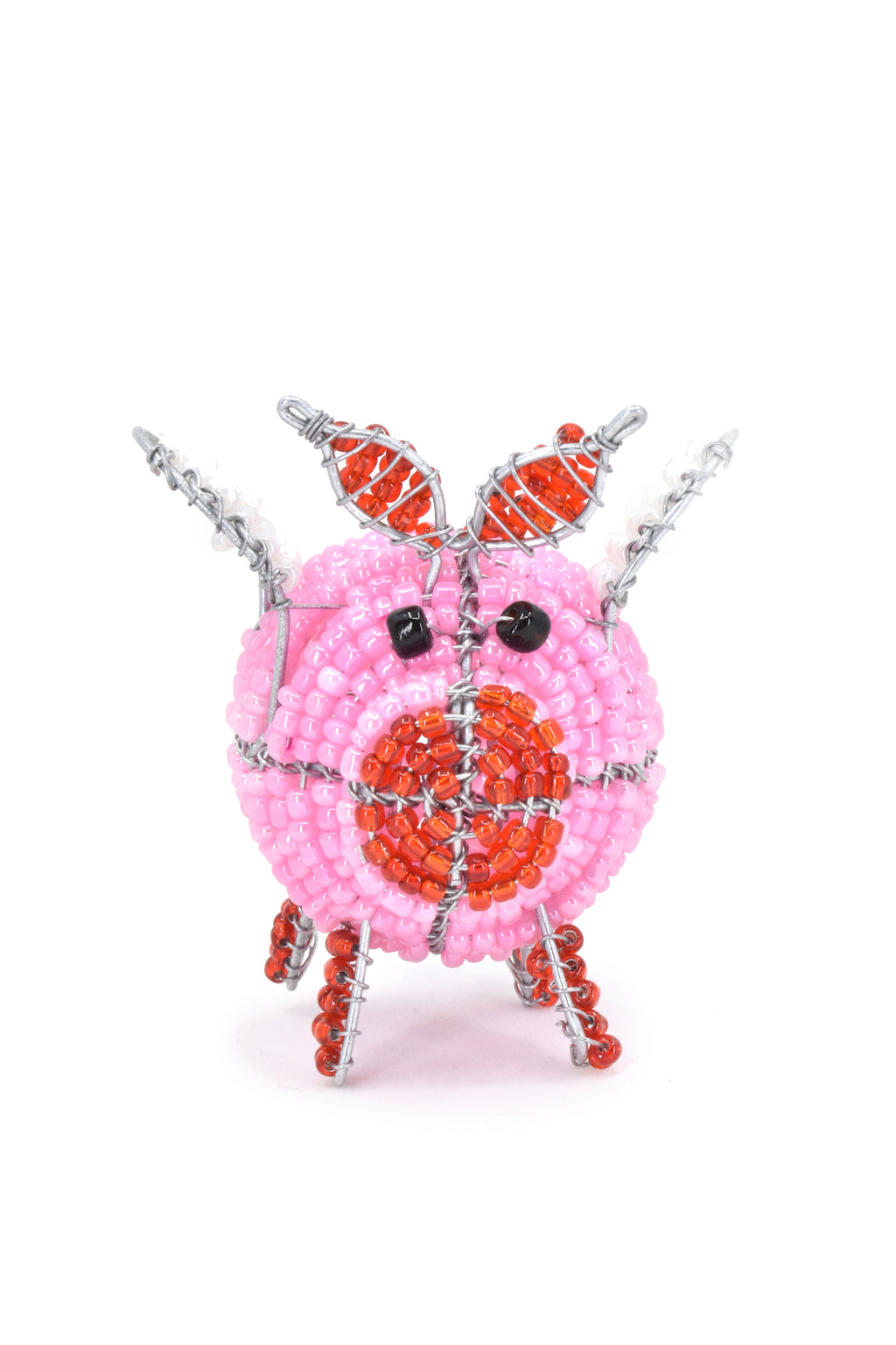 Patmore's <i>When Pigs Fly</i> Beadwork Sculpture