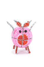 Patmore's <i>When Pigs Fly</i> Beadwork Sculpture