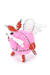 Patmore's <i>When Pigs Fly</i> Beadwork Sculpture