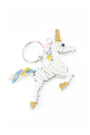 Patmore's Unicorn Beaded Keychain