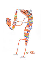 Groovy Gecko Band Saxophone Sculpture - Assorted Colors