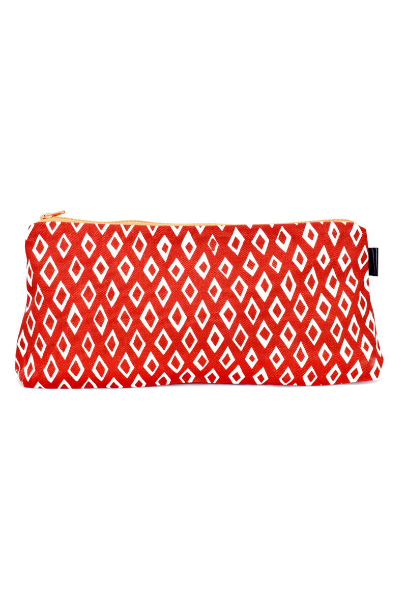 Red <i>A Winner is a Dreamer</i> 12" Mandela Pouch