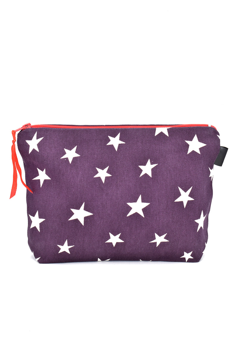 Purple <i>Make a Difference</i> African Proverb Purse