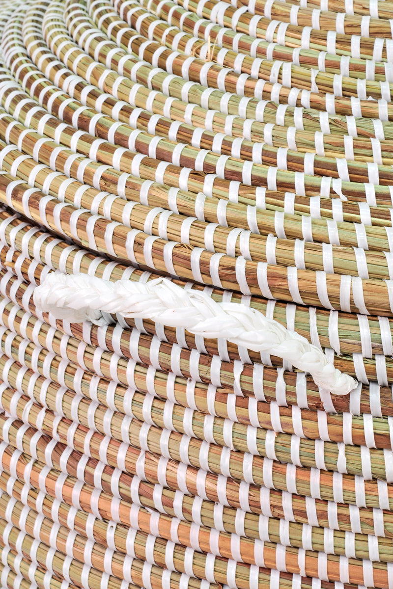 Large Solid White African Prayer Mat Hamper Default Title