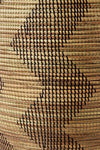 Extra Large Black and Gold ZigZag Hamper Default Title