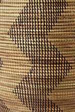 Extra Large Black and Gold ZigZag Hamper Default Title