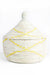 Yellow & White Garland Warming Basket