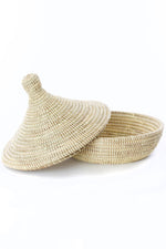 Cream Tagine Basket from Senegal
