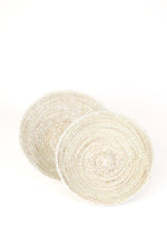 Solid White Grain Basket