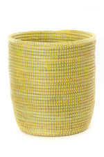 Solid Yellow Prayer Mat Bath Bin