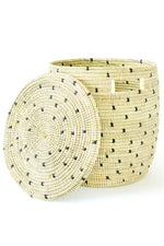 Cookies & Cream Flat Lid Storage Basket