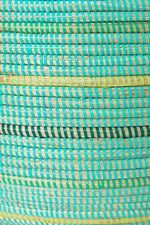 Seaside Stripe Knitting Basket