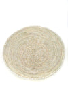 20" Solid White Grain Basket from Senegal Default Title