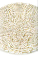 20" Solid White Grain Basket from Senegal Default Title
