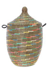 Sable Swirl Large Laundry Hamper Basket Default Title