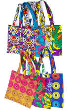 Assorted Cotton African Totes from Senegal