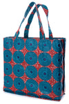 Assorted Cotton & Rice Sack Mega Totes from Senegal