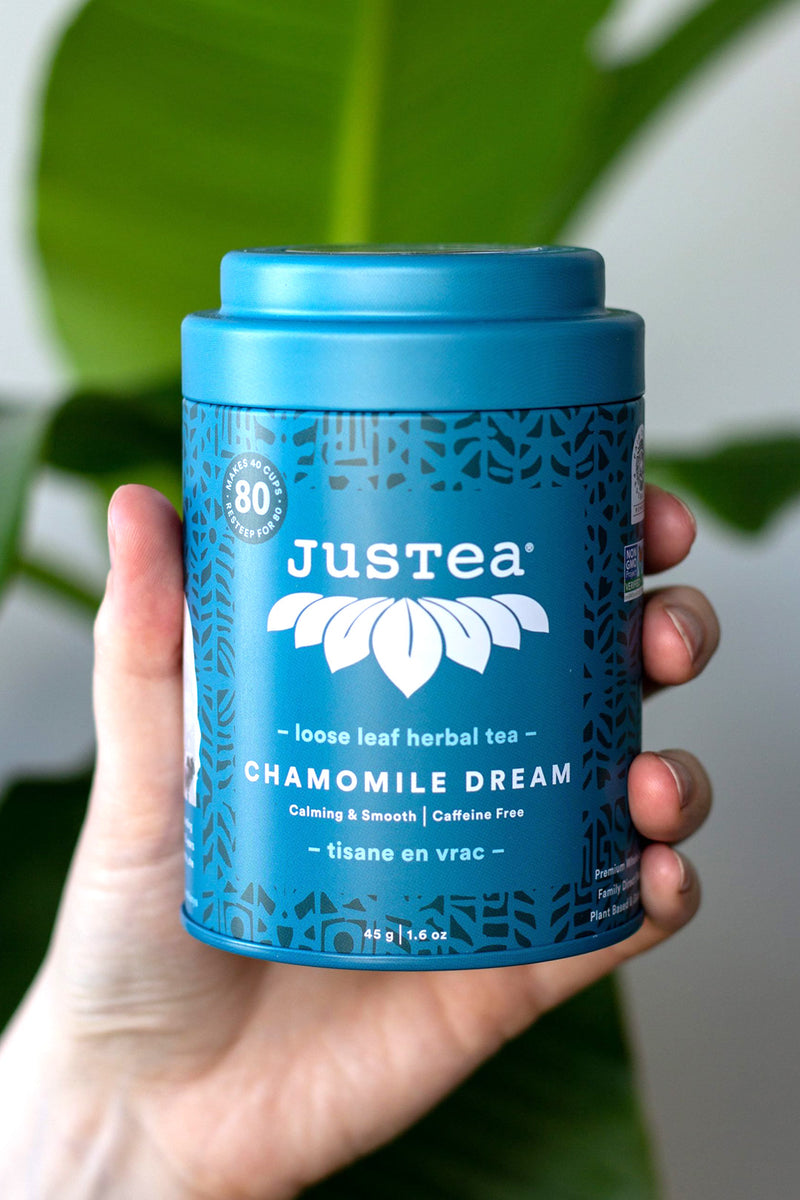 JusTea Chamomile Dream Loose Leaf African Tea