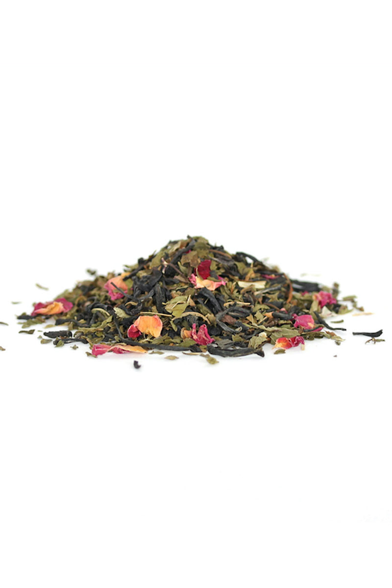 JusTea Purple Mint Loose Leaf Tea TEA09  Single Can