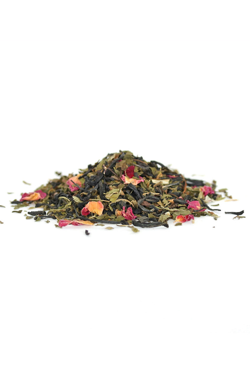 JusTea Purple Mint Loose Leaf Tea TEA09  Single Can