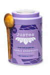 JusTea Purple Chocolate Loose Leaf Tea