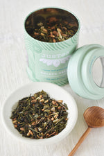 JusTea Golden Green Loose Leaf Tea