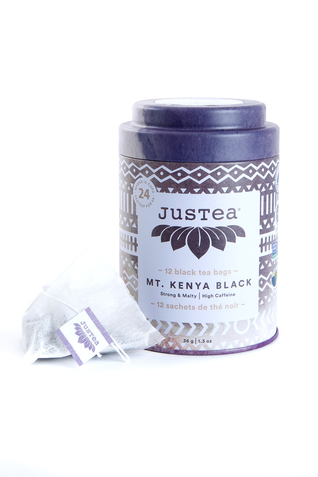 JusTea Mt. Kenya Black Tea Bags