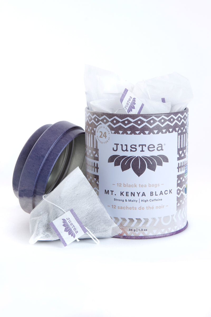 JusTea Mt. Kenya Black Tea Bags