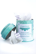 JusTea Peppermint Detox Tea Bags