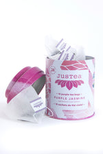 JusTea Purple Jasmine Tea Bags