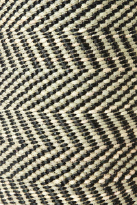 Black & Natural Maila Milulu Reed Basket - Large