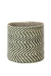 Black & Natural Maila Milulu Reed Baskets TZB10A  Small