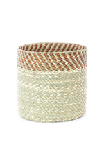 Brown and Natural Kupanda Iringa Baskets