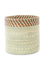 Brown and Natural Kupanda Iringa Baskets