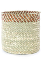 Brown and Natural Kupanda Iringa Baskets